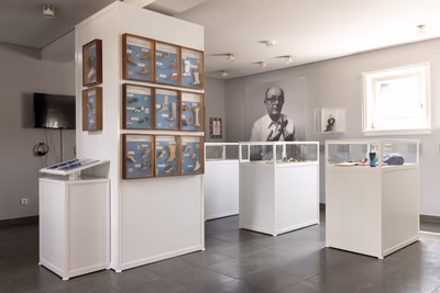 Schuhminiatur-Ausstellung